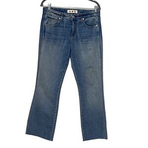 AMO KICK CROP SWEET CHEEKS WOMEN'S DENIM JEANS SIZE‎ 29